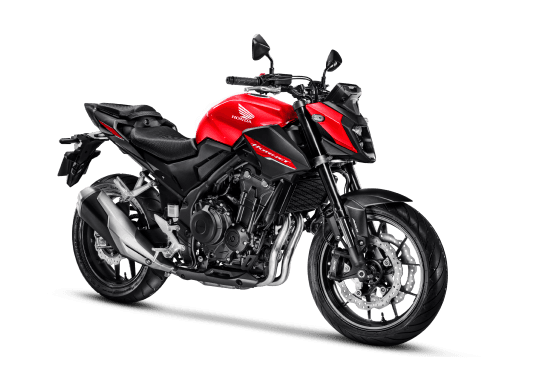 CB 500 Hornet ângulo 2