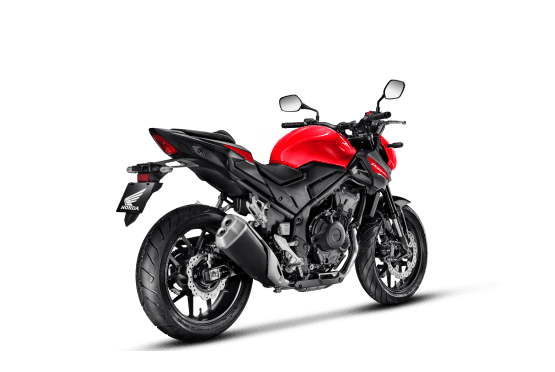 CB 500 Hornet ângulo 3