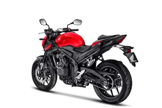 CB 500 Hornet ângulo 4